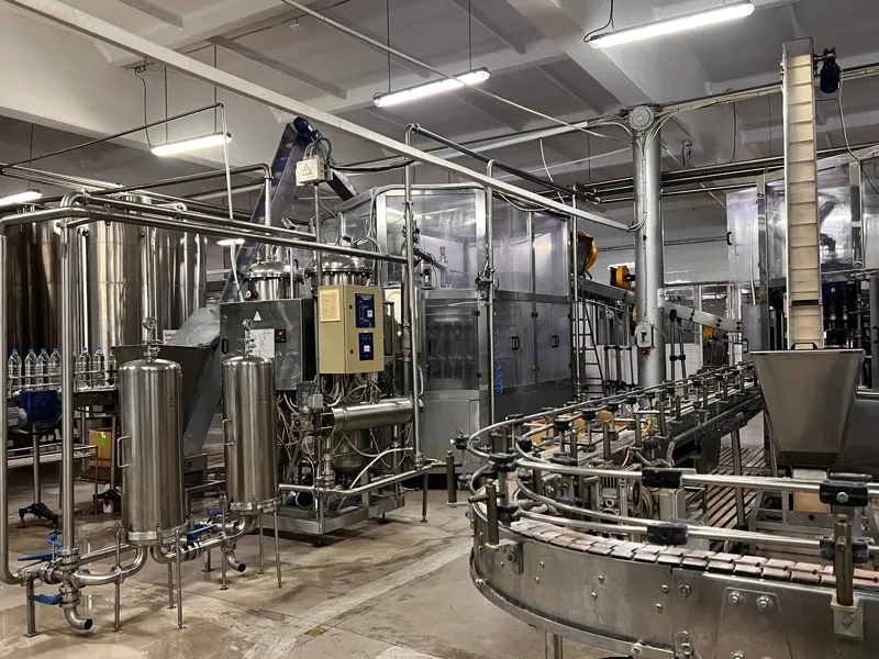 Лінія розливу — загальний вигляд